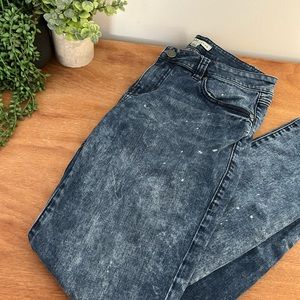 Cabi Splatter Skinny Jeans— size 8